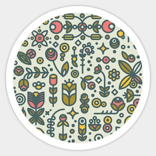 36dot flower garden Sticker